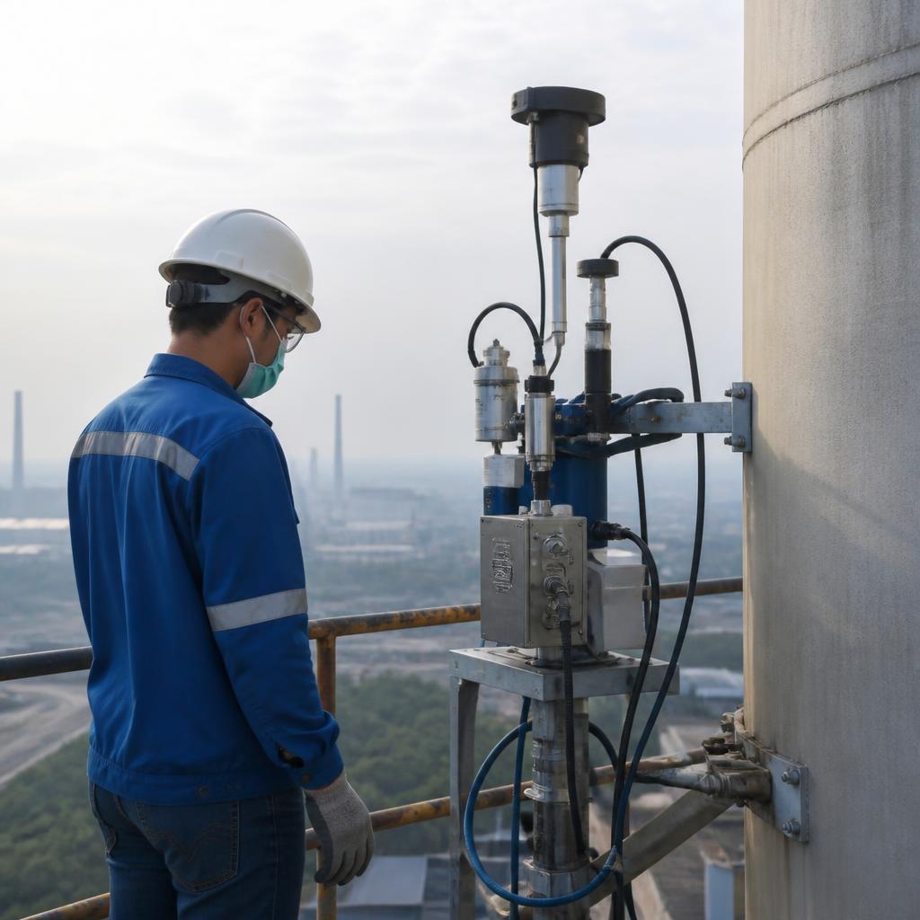 Illustrative environmental field monitoring scene